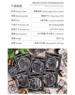 استیکر نگاتیو و فریم میکس آرت Dark elegant flower rhyme - Image 13