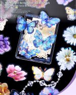 استیکر صدفی Brilliant blue stars - Image 7