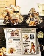 استیکر لکه قهوه Coffee traces - تصویر 9