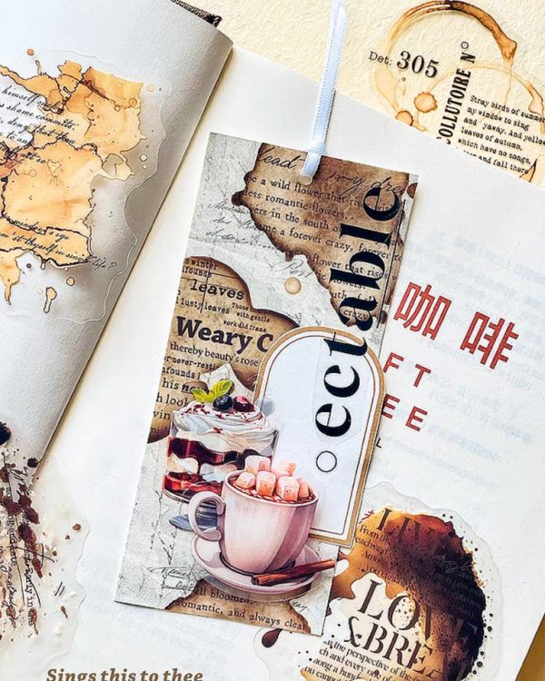 استیکر لکه قهوه Coffee traces - Image 12