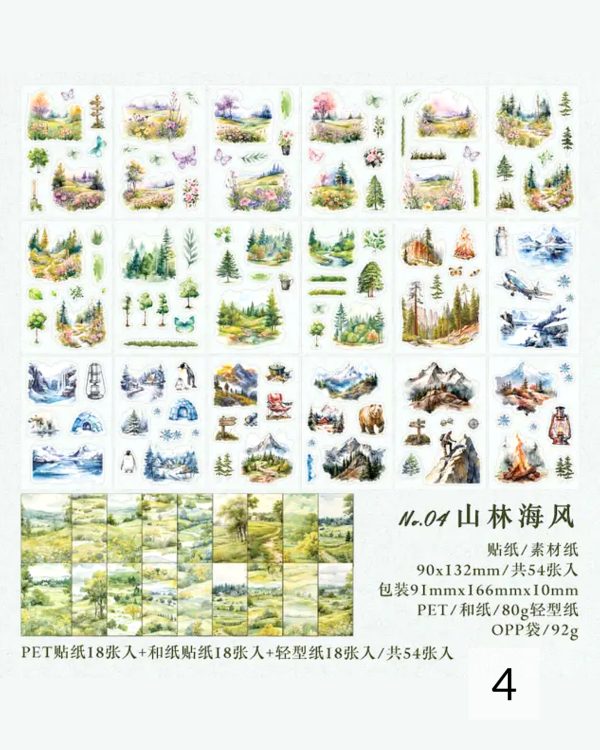 مجموعه استیکر و تم ساز Wind is coming from your direction - Image 11