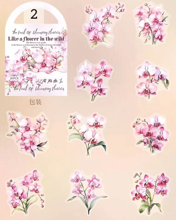 استیکر Feast of Blooming Flowers - تصویر 14
