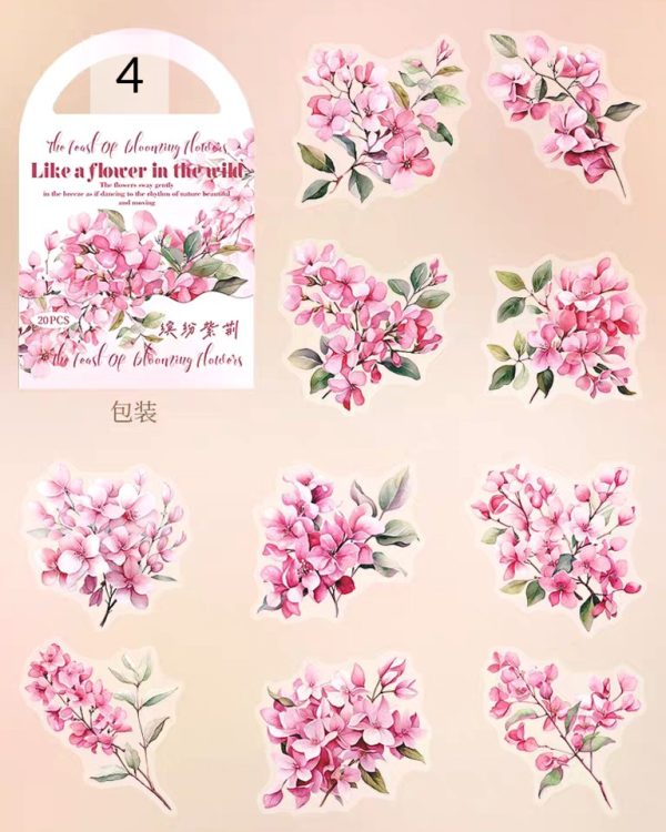 استیکر Feast of Blooming Flowers - Image 16