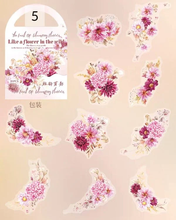 استیکر Feast of Blooming Flowers - تصویر 17