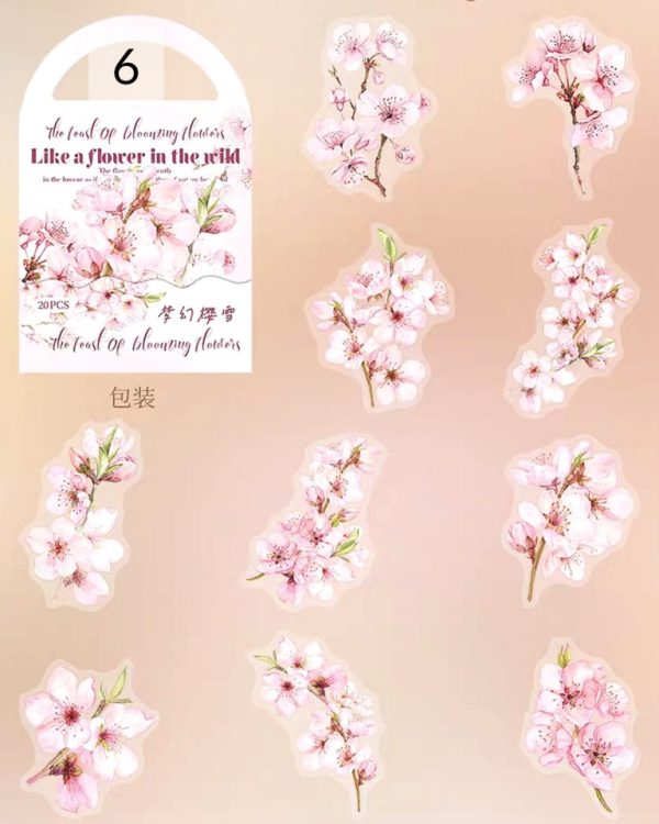 استیکر Feast of Blooming Flowers - Image 18