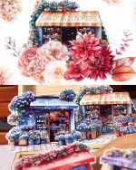 استیکر Flower Festival in Small Town - Image 8