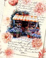 استیکر Flower Festival in Small Town - Image 6