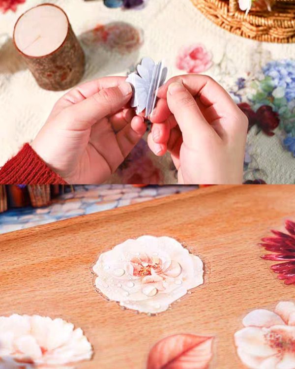 استیکر Flower Festival in Small Town - Image 5