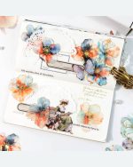 استیکر طلاکوب Forest of flowers - Image 6