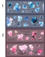 چسب واشی Ink rhyme flow color - تصویر 12