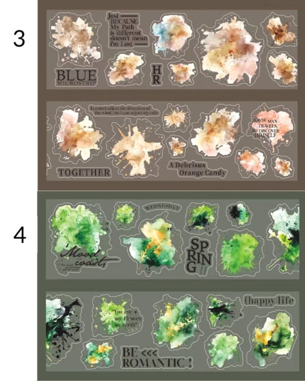 چسب واشی Ink rhyme flow color - Image 12