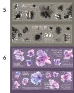 چسب واشی Ink rhyme flow color - تصویر 14