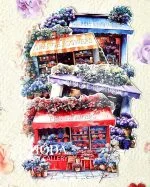 استیکر Flower Festival in Small Town