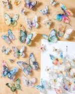 پک ۵۰ عددی استیکر پروانه Butterfly dance - Image 4