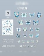 پک ۵۰ عددی استیکر پروانه Butterfly dance - Image 11