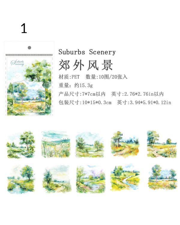 استیکر Travel Scenery - Image 12