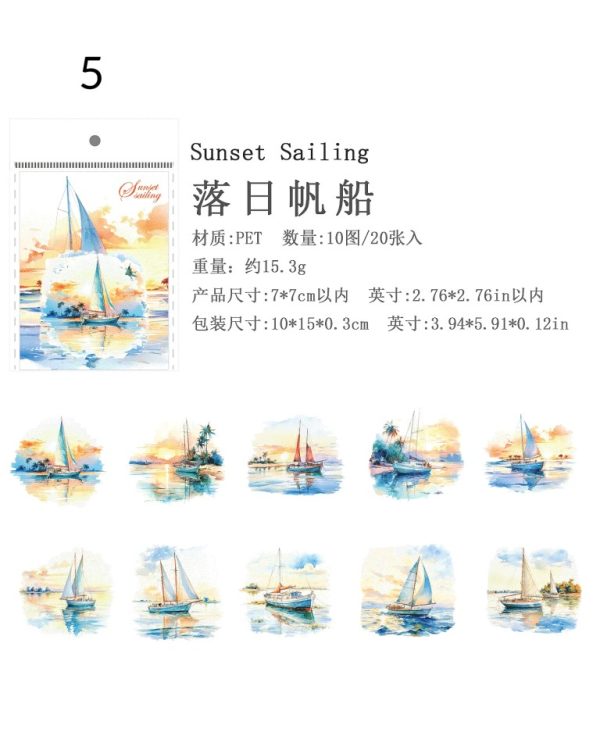 استیکر Travel Scenery - Image 16