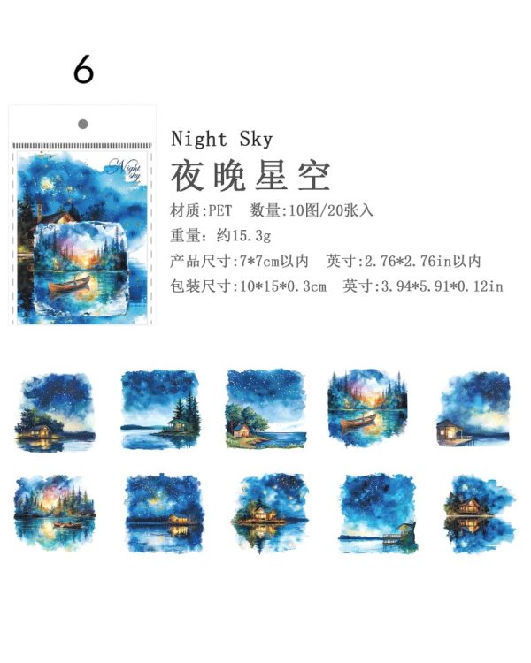 استیکر Travel Scenery - Image 17