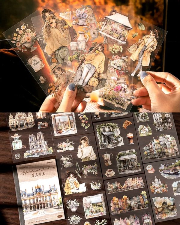 کتابچه استیکر Go to Paris - Image 9