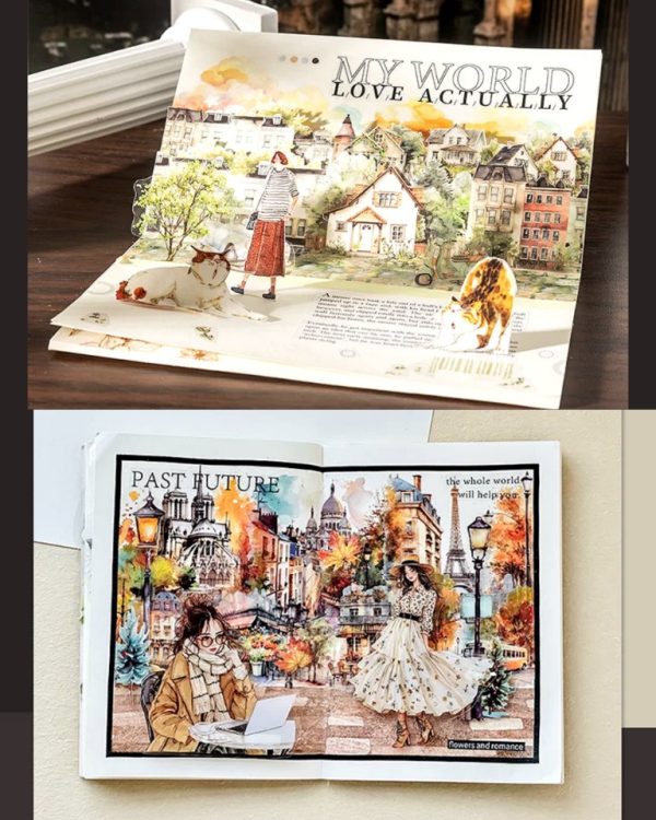 کتابچه استیکر Go to Paris - Image 12