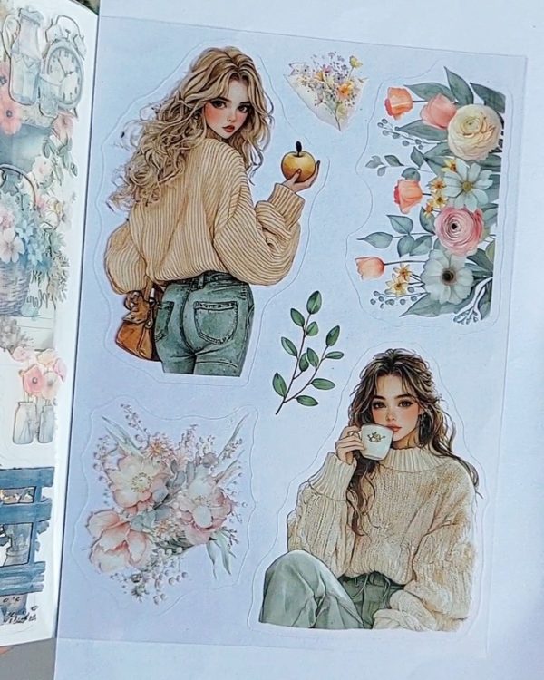 کتابچه استیکر Go to Paris - Image 4