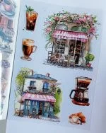 کتابچه استیکر Go to Paris - تصویر 3