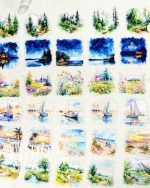 استیکر Travel Scenery