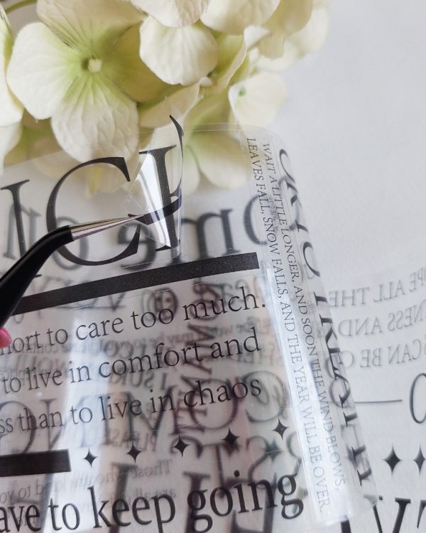 واشی تکست برش خورده English parkway 1 - Image 4