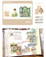 استیکر The cat in the bookstore - Image 4