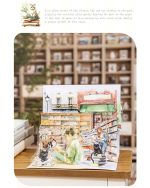 استیکر The cat in the bookstore - Image 5