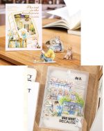 استیکر The cat in the bookstore - Image 6