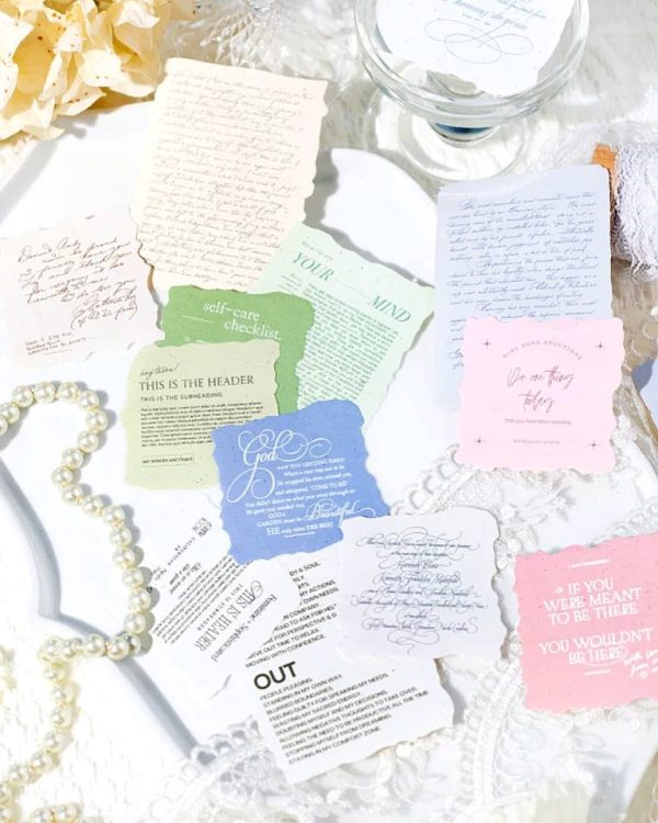 متریال کاغذی Romantic meaning - Image 3