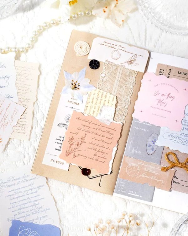 متریال کاغذی Romantic meaning - Image 4