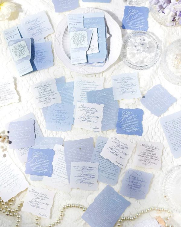 متریال کاغذی Romantic meaning - Image 5