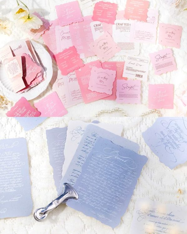 متریال کاغذی Romantic meaning - Image 9