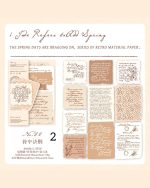 متریال کاغذی Romantic meaning - Image 13