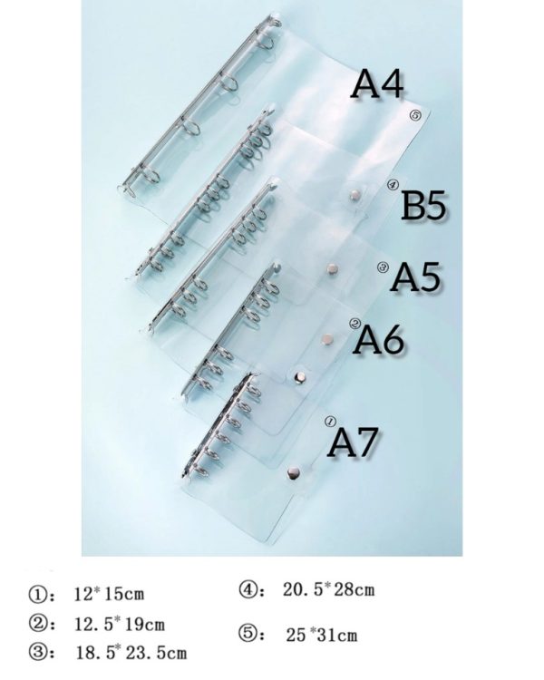 کلاسور شفاف وارداتی - Image 12