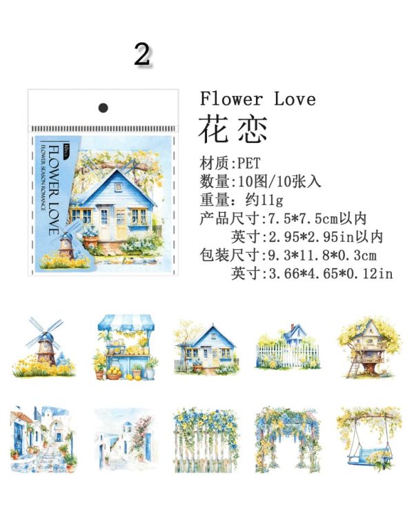 استیکر Flower Season Romance - Image 11