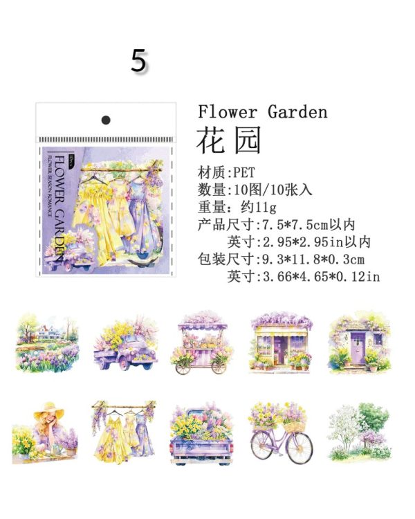 استیکر Flower Season Romance - Image 14