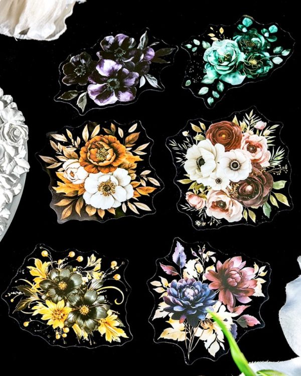 استیکر Blooming in the dark night - Image 4