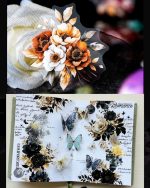 استیکر Blooming in the dark night - Image 6