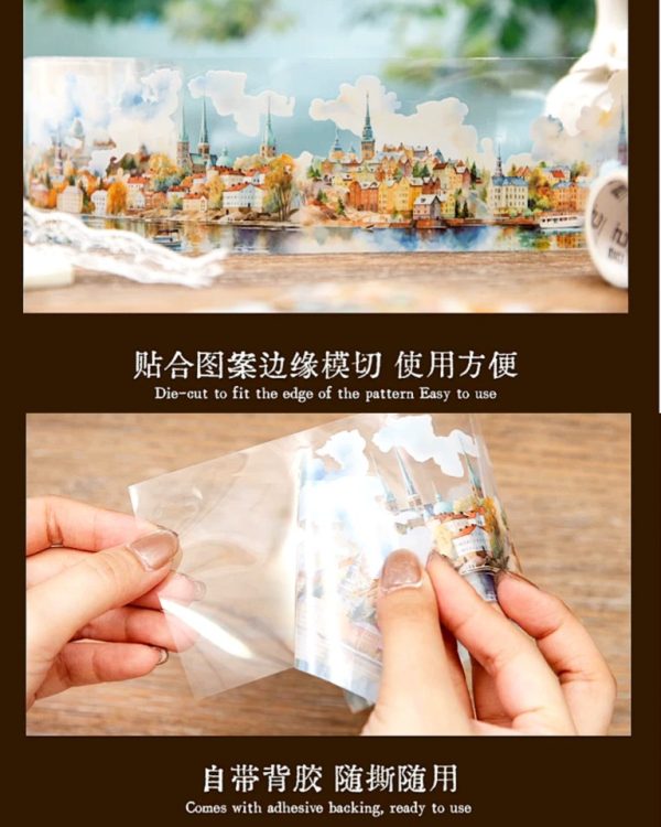 چسب واشی Travel around Europe - Image 8