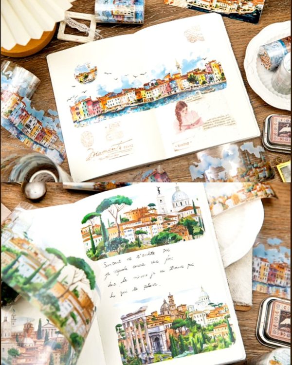 چسب واشی Travel around Europe - Image 3