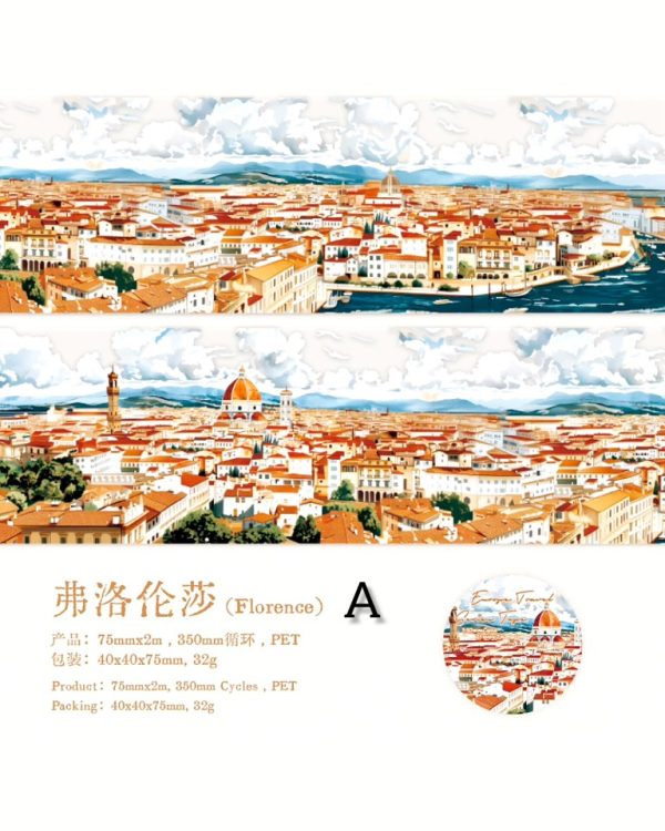 چسب واشی Travel around Europe - Image 11