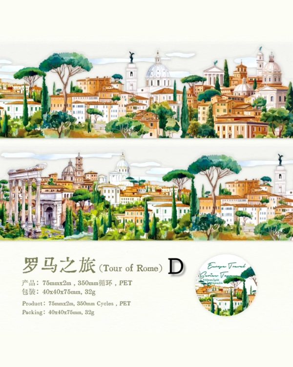 چسب واشی Travel around Europe - Image 14