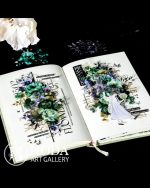 استیکر Blooming in the dark night