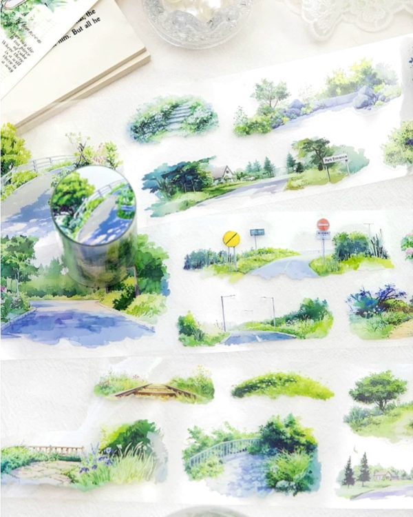 چسب واشی A season of greenery - Image 5