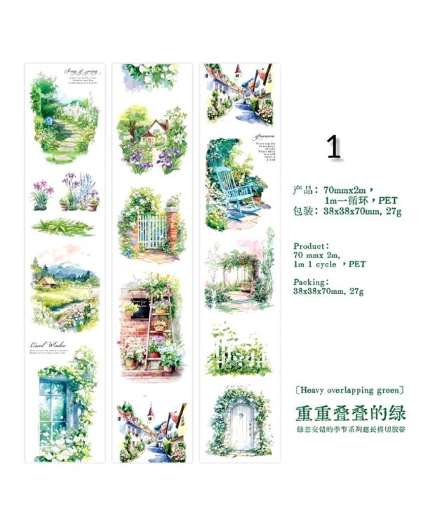 چسب واشی A season of greenery - Image 13