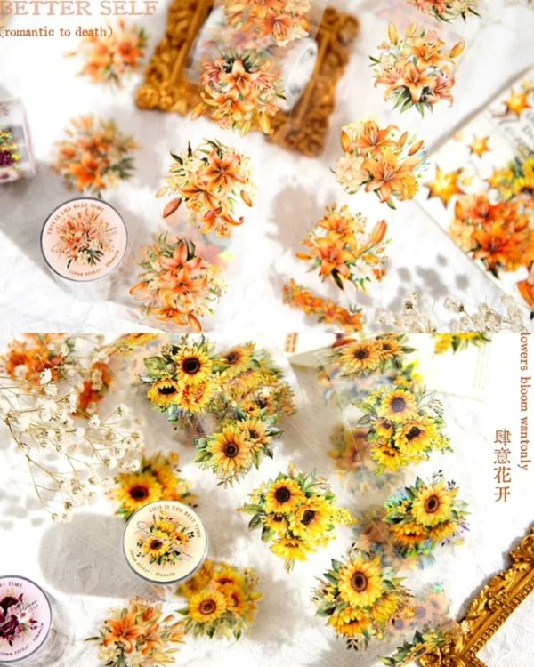 واشی گل طلاکوب برش خورده Fragrant flower shop - تصویر 9