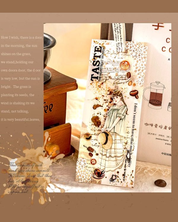 چسب واشی برش خورده Fluffy T Traces of Coffee - Image 9